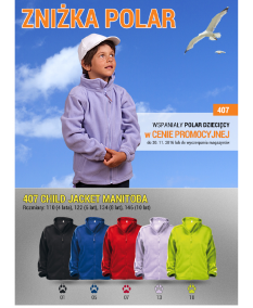 Polar dziecicy JACKET MANITOBA
