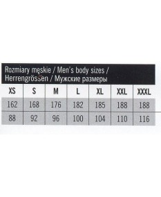 Rozmiary mskie